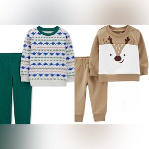 Carter’s Winter Themed Outfits (2), Size 24 Months - GUC